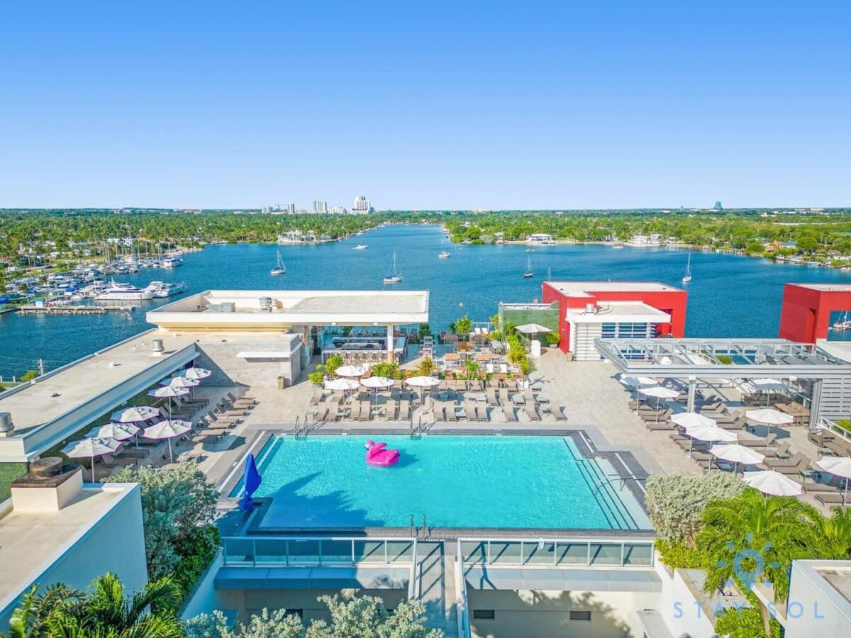 Rooftop Pool - Balcony - Hollywood Beach Broad - Walk מראה חיצוני תמונה