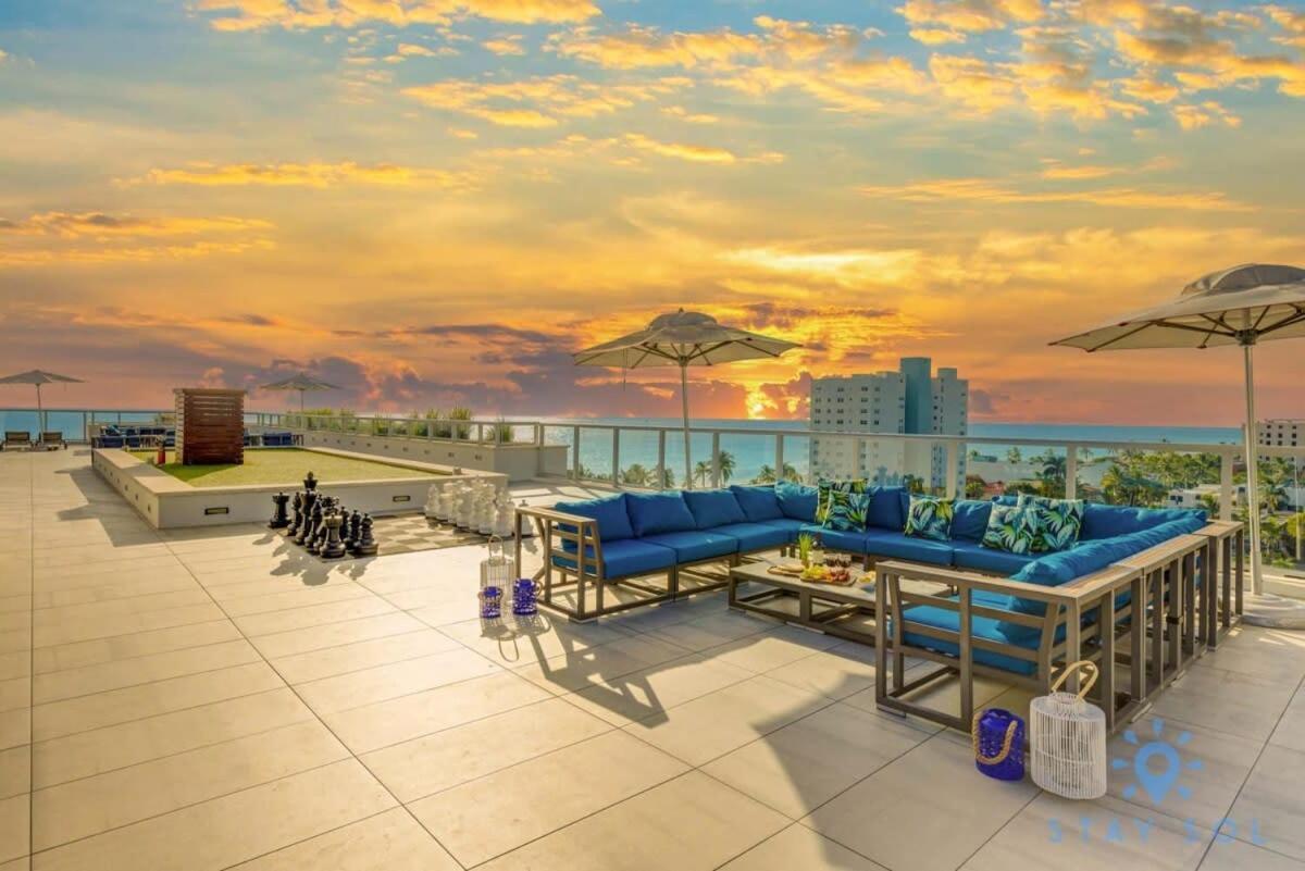 Rooftop Pool - Balcony - Hollywood Beach Broad - Walk מראה חיצוני תמונה