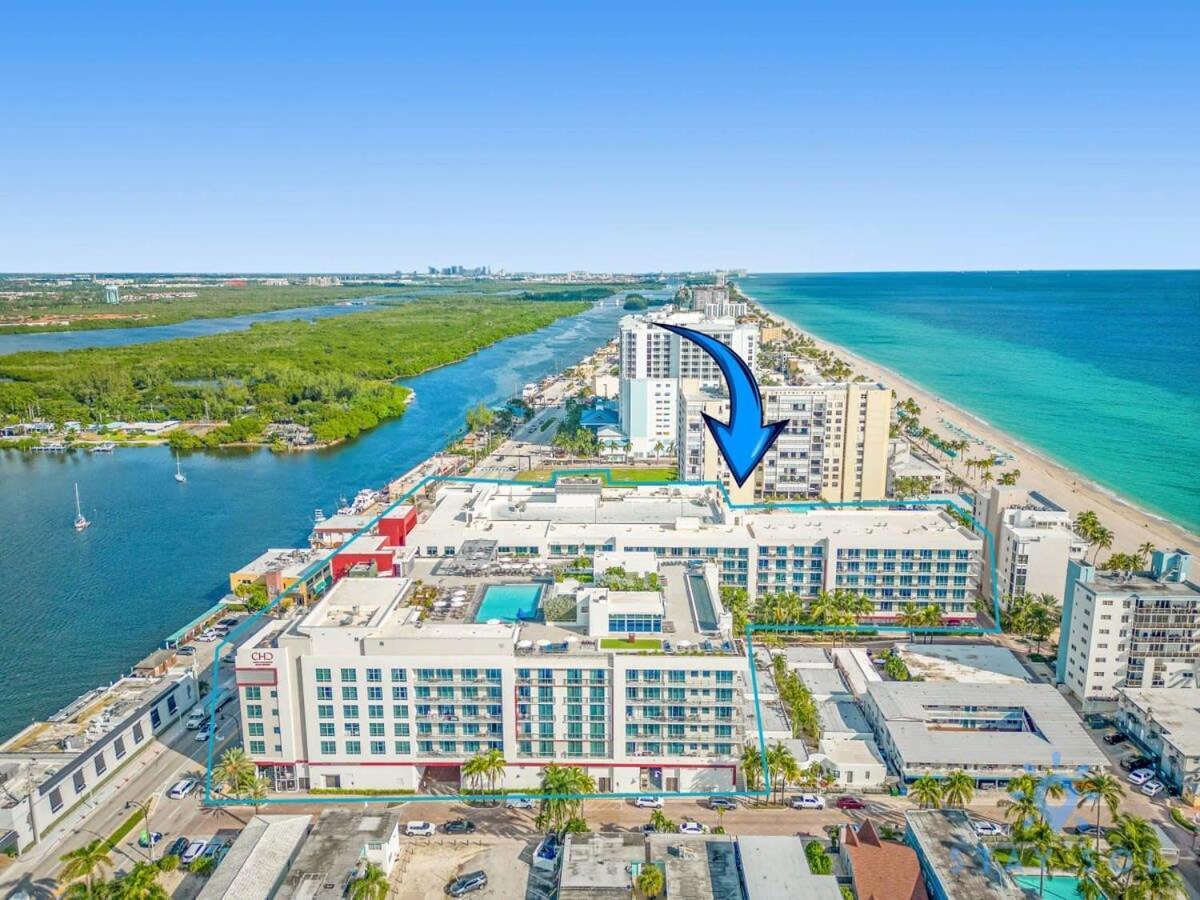 Rooftop Pool - Balcony - Hollywood Beach Broad - Walk מראה חיצוני תמונה