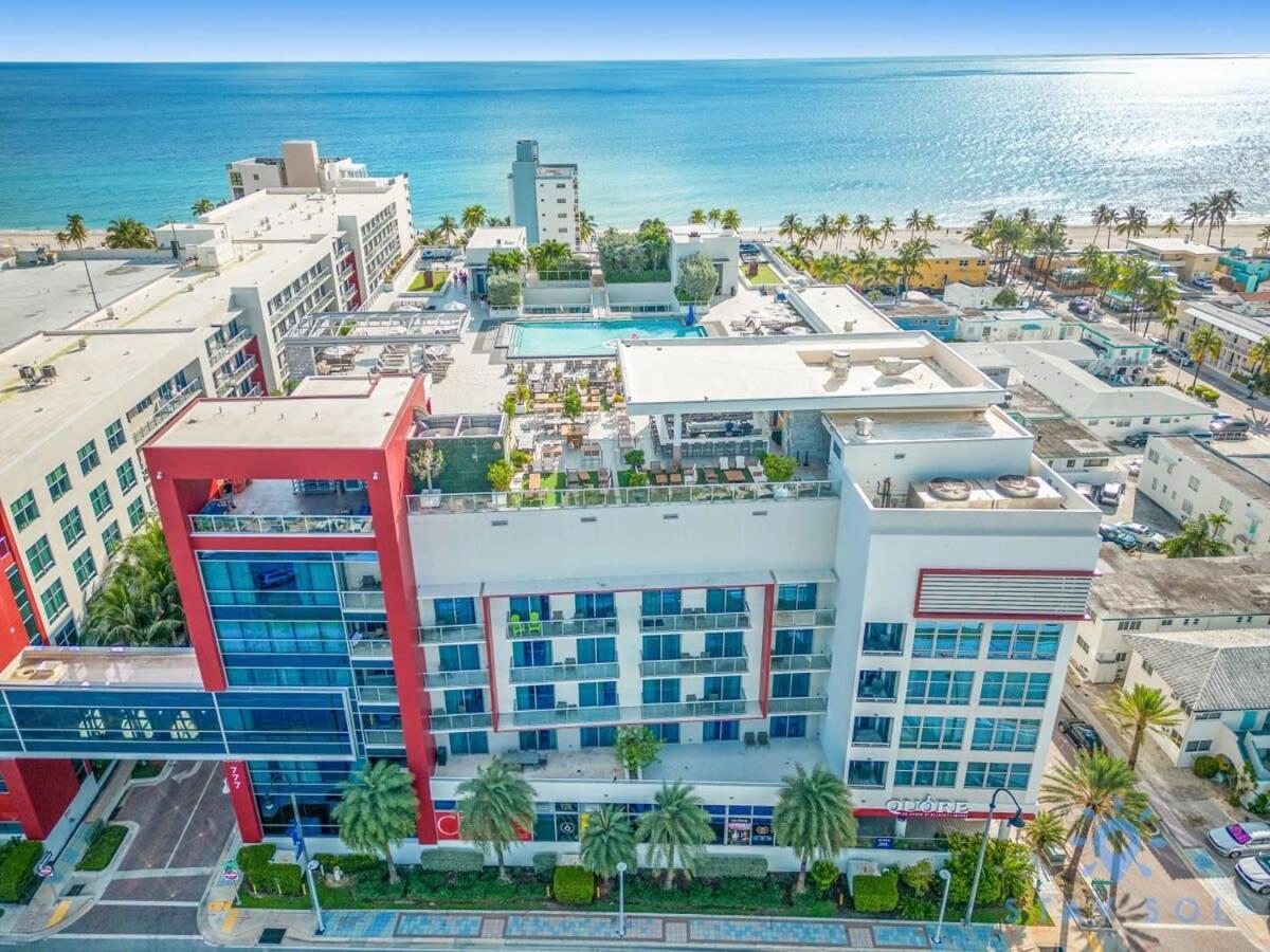 Rooftop Pool - Balcony - Hollywood Beach Broad - Walk מראה חיצוני תמונה