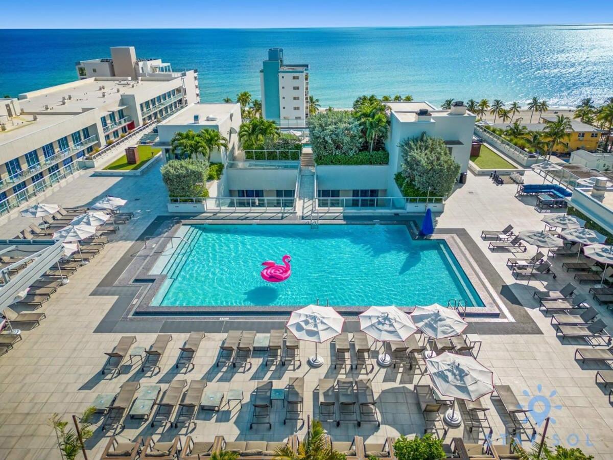 Rooftop Pool - Balcony - Hollywood Beach Broad - Walk מראה חיצוני תמונה
