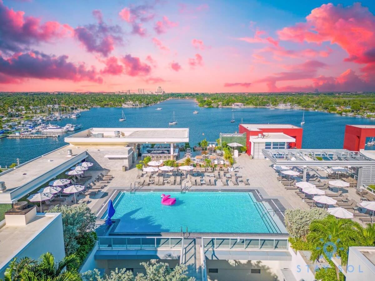 Rooftop Pool - Balcony - Hollywood Beach Broad - Walk מראה חיצוני תמונה
