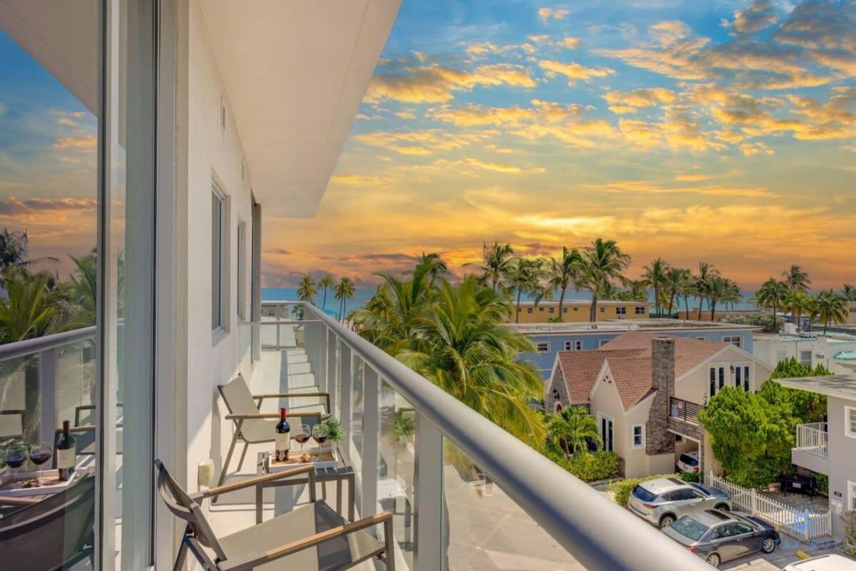 Rooftop Pool - Balcony - Hollywood Beach Broad - Walk מראה חיצוני תמונה