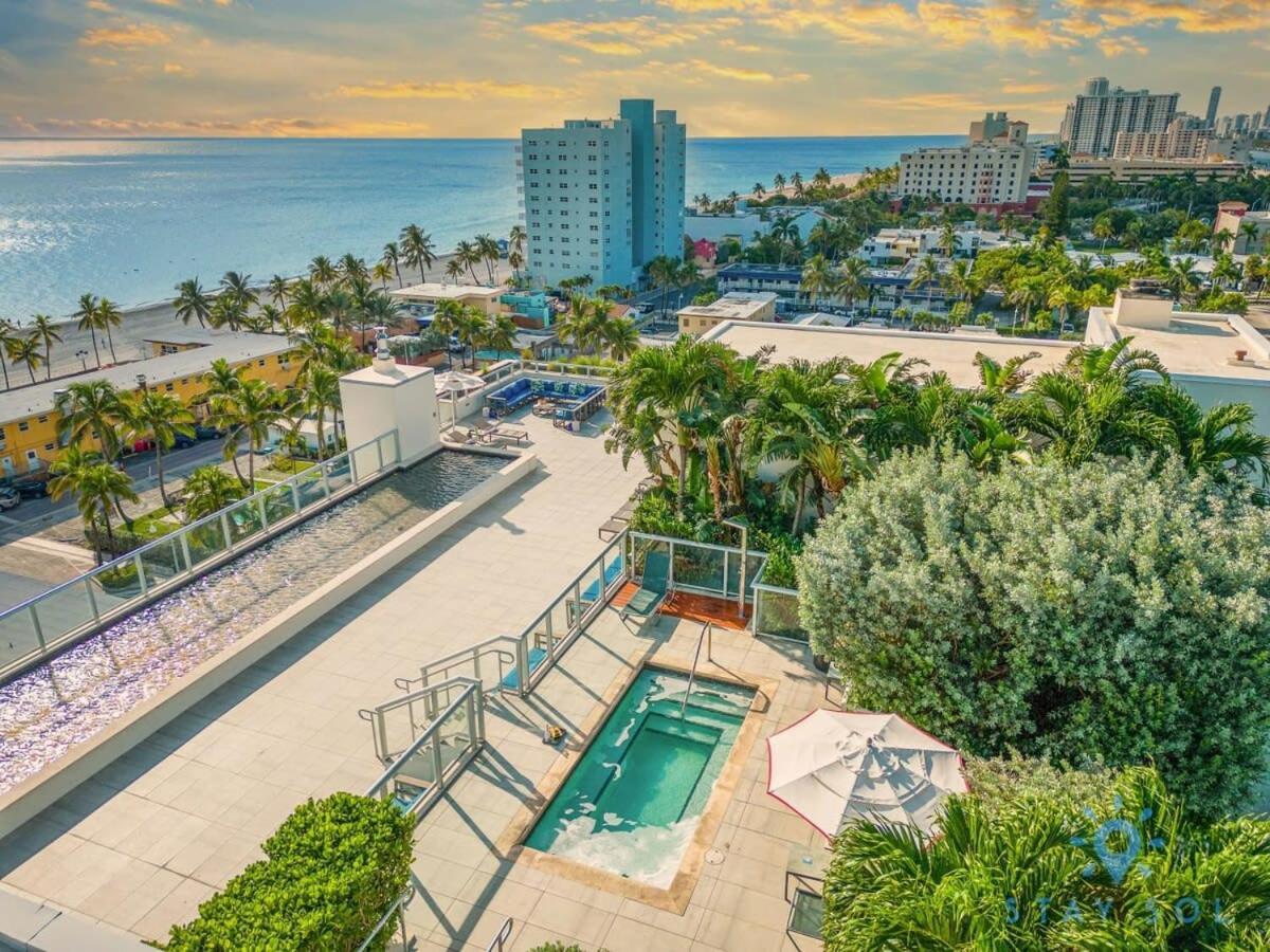 Rooftop Pool - Balcony - Hollywood Beach Broad - Walk מראה חיצוני תמונה